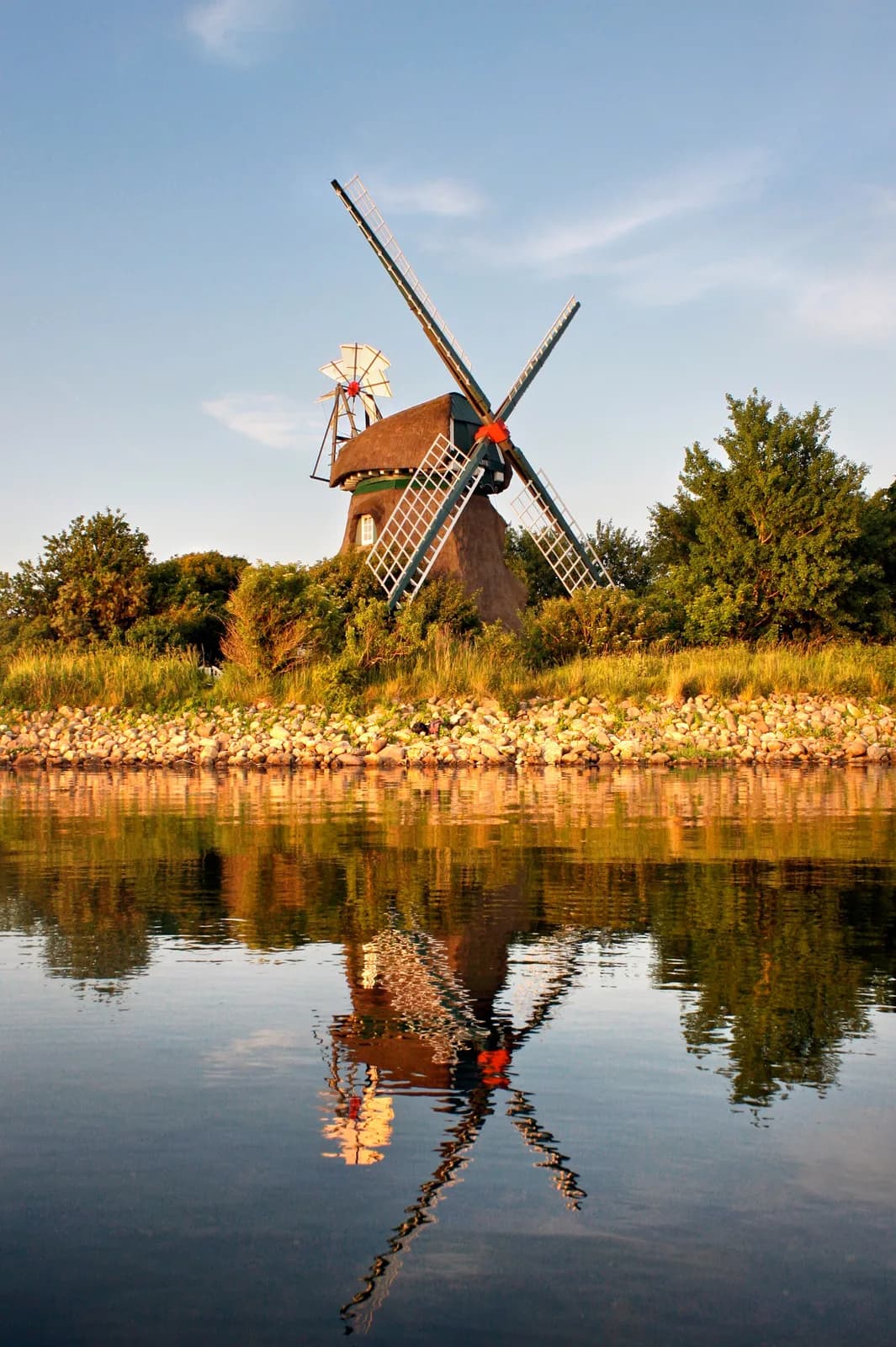 Mühle Charlotte, Sommer